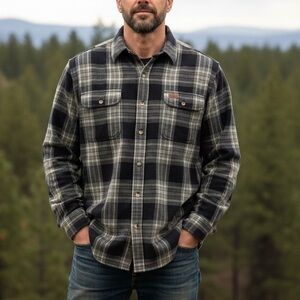 NWOT Carhartt Mens Heavy Duty Flannel Shirt